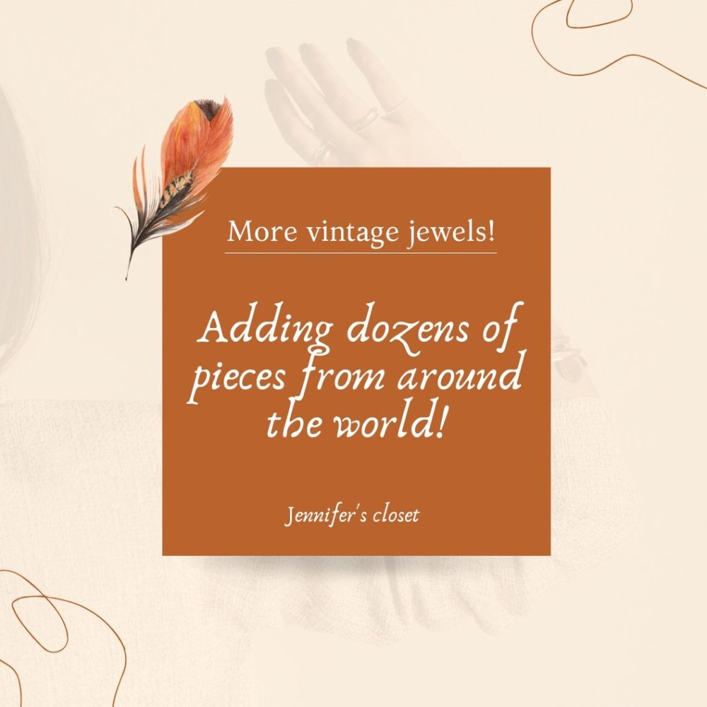 More great jewelry in my closet!